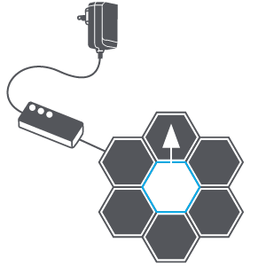 Al illustration showing the user to remove the last template from their design layout.
